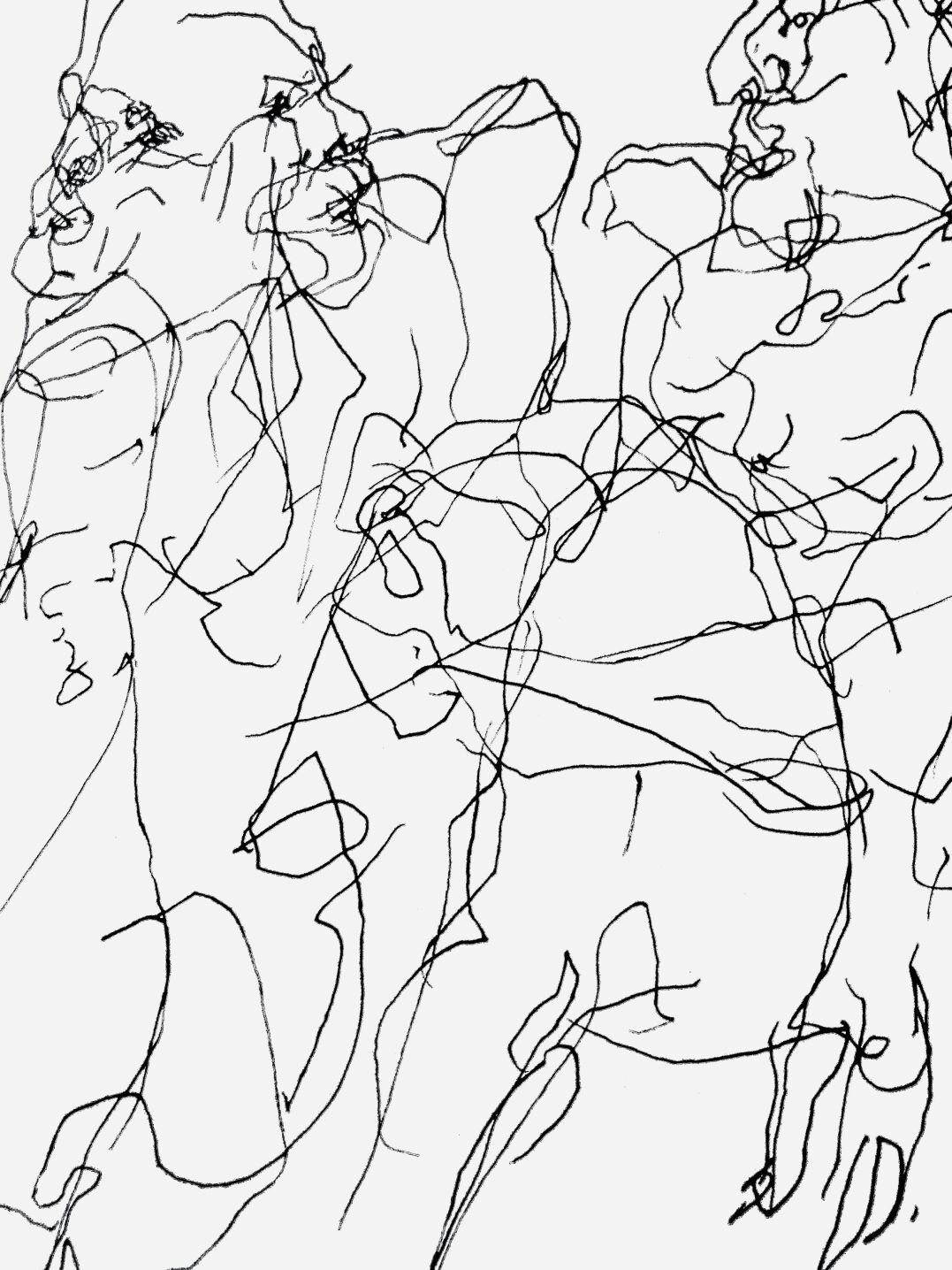 Drawing by Jesse Zaritt.