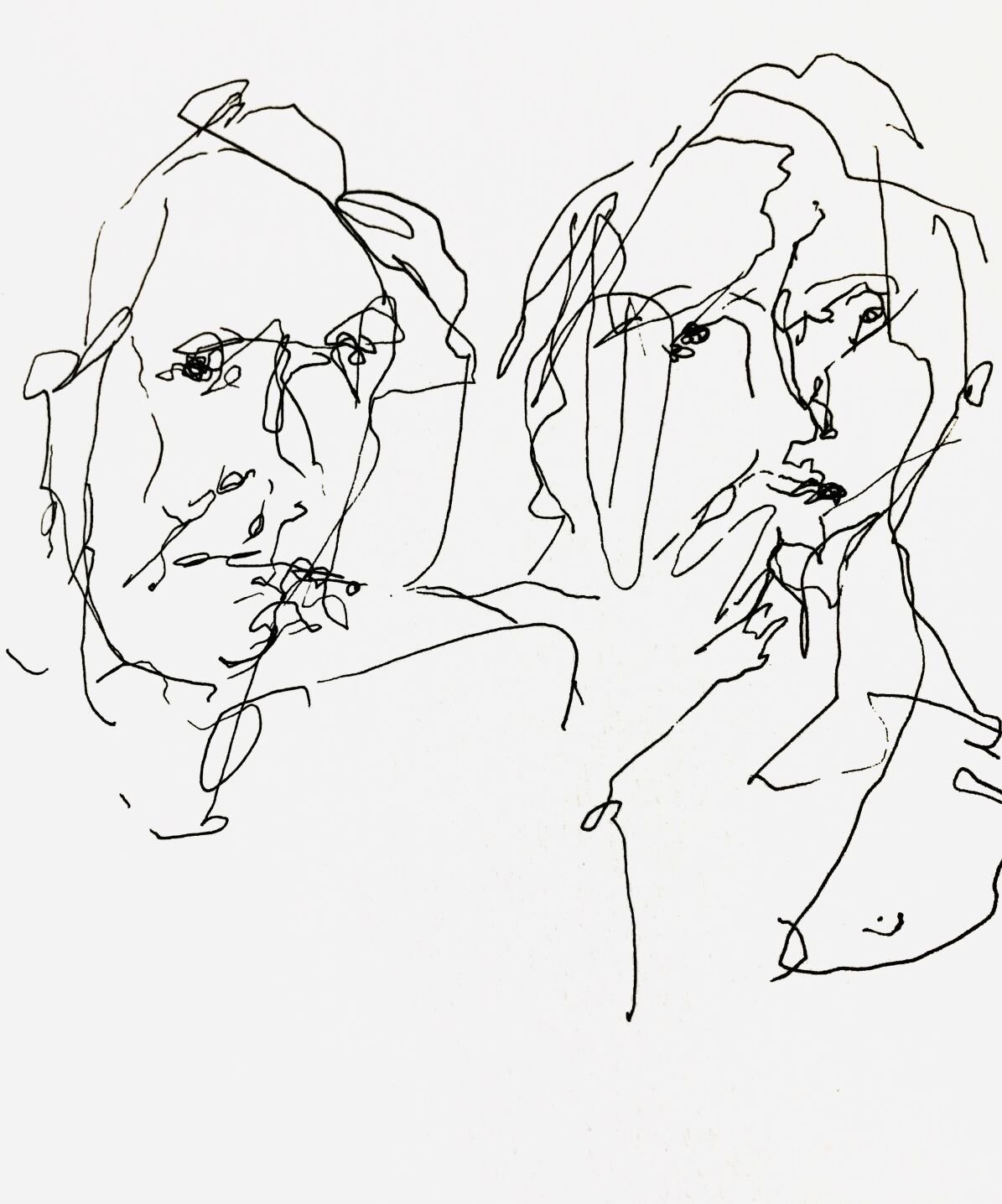 Drawing by Jesse Zaritt.