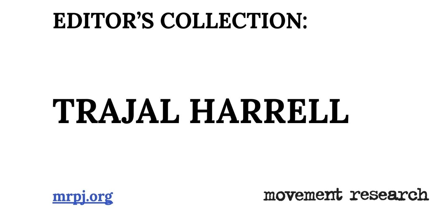 Cover of Trajal Harrell